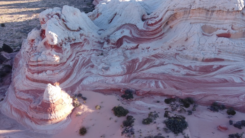 Uniquely rock formation of White Pocket, Arizona