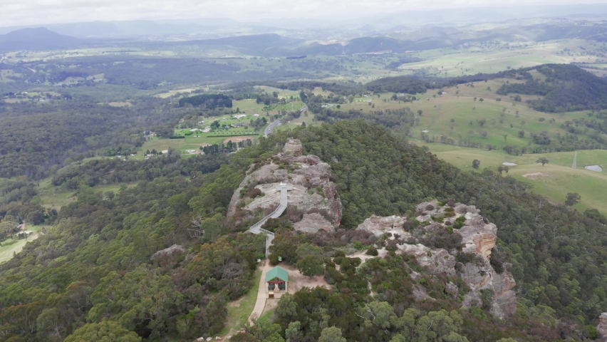 Drone aerial footage of Hassan