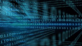 Animation of data processing and binary coding on blue background. global data processing and digital interface concept digitally generated video. - Powered by Shutterstock - Get 15% off with code: PIKWIZARD15