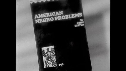 1960s: American Negro Problems. The Negroes in a Soviet America. Quote about the Black Belt. Martin Luther King Jr. pointing to a map. Castro and Khrushchev with quote. Ben Bella with quote.