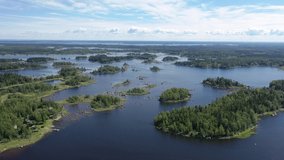 Drone footage from Finnish archipelago at the west coast. This area in Ostrobothnia is a part of the World Heritage. The video was shot on a beautiful sunny summer day.