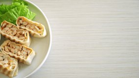 Mexican Quesadilla Chicken - Tortilla wrapped chicken and mexican sauce and cheese - Mexican food style- Mexican food style - Powered by Shutterstock - Get 15% off with code: PIKWIZARD15