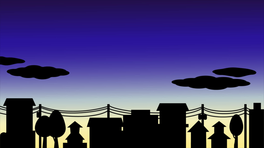 Animation of the city