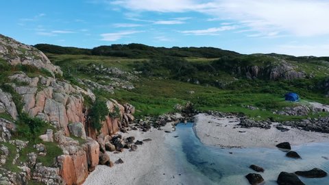 Beach Crane on The Isle of Mull