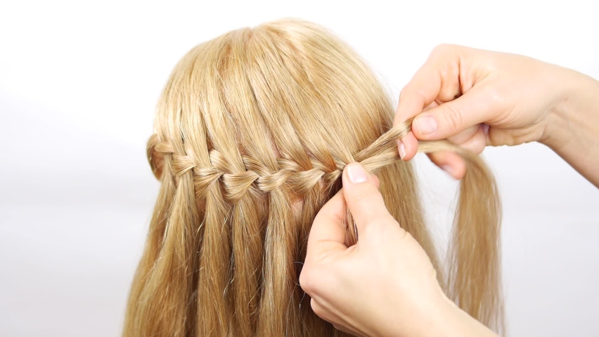 135 Girl French Braid Stock Video Footage - 4K and HD Video Clips |  Shutterstock