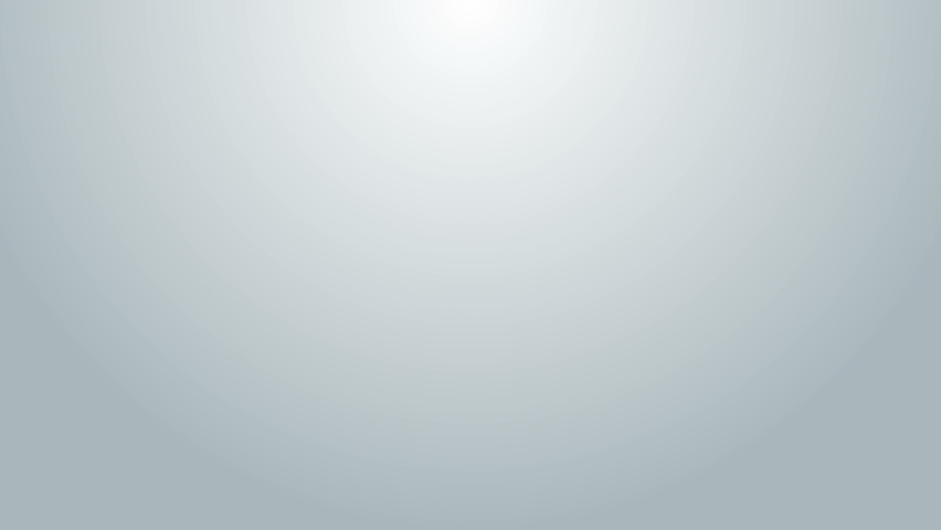 White Tooth icon isolated on grey background. Tooth symbol for dentistry clinic or dentist medical center and toothpaste package. 4K Video motion graphic animation.