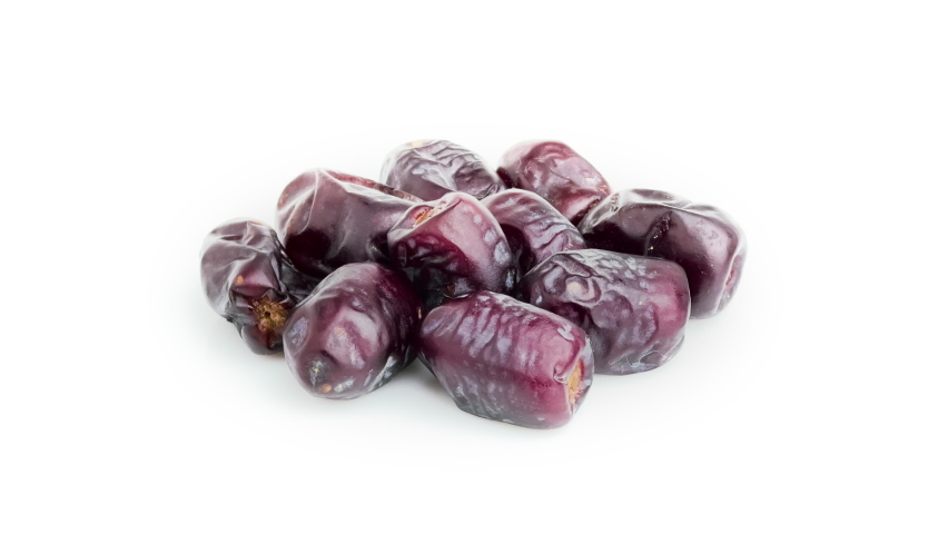 dates isolated on white background