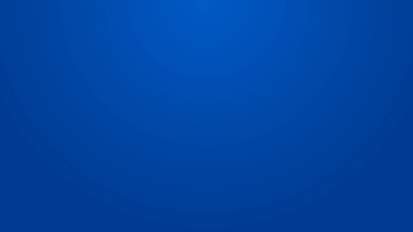 White line Tube of hand cream icon isolated on blue background. 4K Video motion graphic animation.