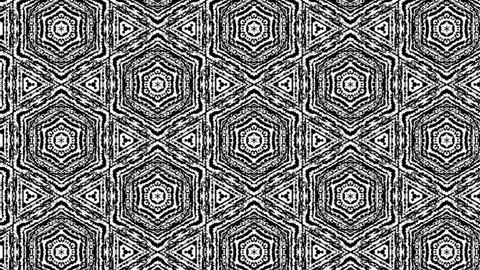 Abstract Background Animation Digital Black White Stock Footage Video