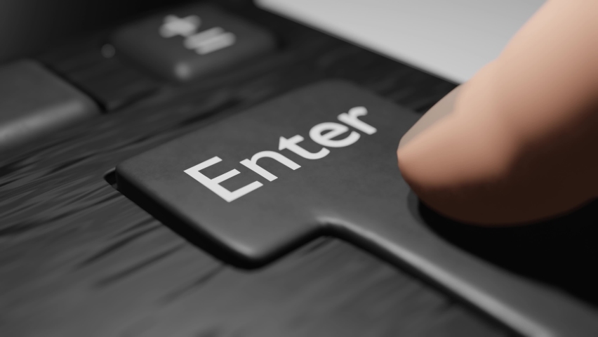 Press enter button