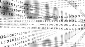 Animation of scope scanning and binary coding on white background. global business, data processing, digital interface and connections concept digitally generated video. - Powered by Shutterstock - Get 15% off with code: PIKWIZARD15