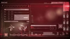 Animation of data processing over processor circuit board. global data processing and digital interface concept digitally generated video. - Powered by Shutterstock - Get 15% off with code: PIKWIZARD15