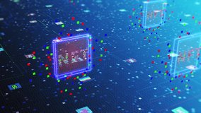 NFT digital artwork technology. Non-fungible token, crypto art minting concept - Powered by Shutterstock - Get 15% off with code: PIKWIZARD15