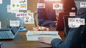 Electronic Document concept. Electronic application. Paperless work. Digital transformation. - Powered by Shutterstock - Get 15% off with code: PIKWIZARD15