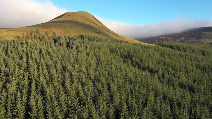 Mountain landscape, Brecon Beacons National Park, Wales, United Kingdom