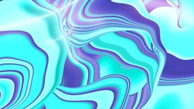  liquid painting motion video. Ultra HD 4K blue ice watercolor video backgrounds with colorful abstract art creations. Suitable for commercial 4K monitor display video backgrounds or wallpapers.