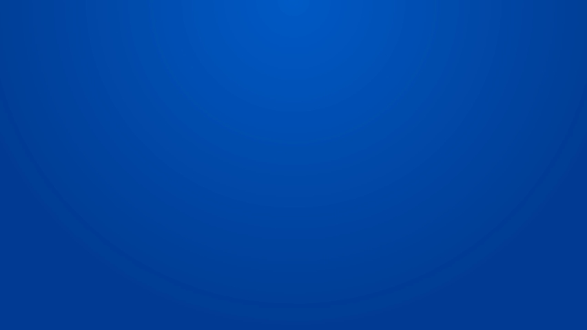 White line Tooth whitening concept icon isolated on blue background. Tooth symbol for dentistry clinic or dentist medical center. 4K Video motion graphic animation.