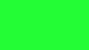 Countdown time motion graphic with a number in green screen background. Suitable for many purposes.