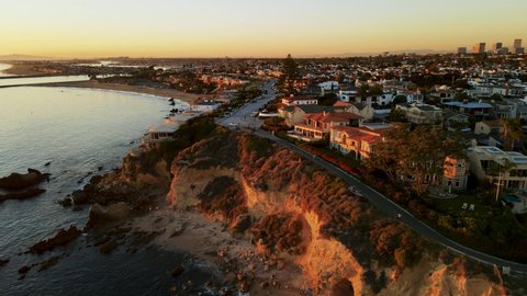 Newport Beach, California Aerial 
  DroneFootage