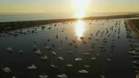 Newport Beach, California Aerial 
  DroneFootage