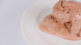 Chocolate cookie ice cream, Short video clip
