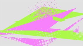 Green and pink minimal abstract grunge motion background. Seamless looping. Video animation Ultra HD 4K 3840x2160