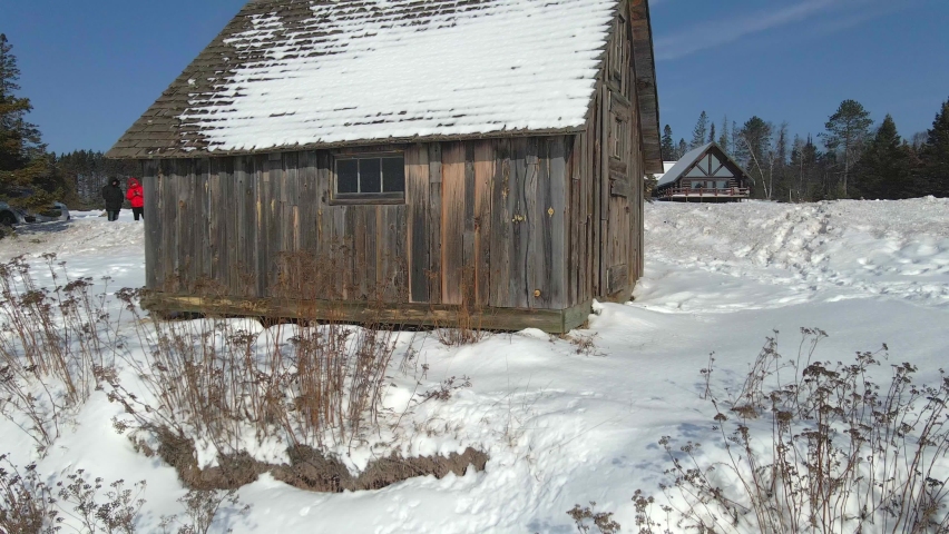 Stoney Point, North Shore Minnesotan winter snow