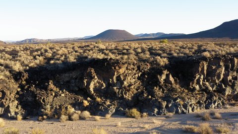 Cima Dome and volcanic field, Southwest USA, California