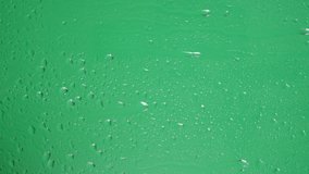 Water rainfall, rain drops falling on window glass over chroma key green screen - Powered by Shutterstock - Get 15% off with code: PIKWIZARD15