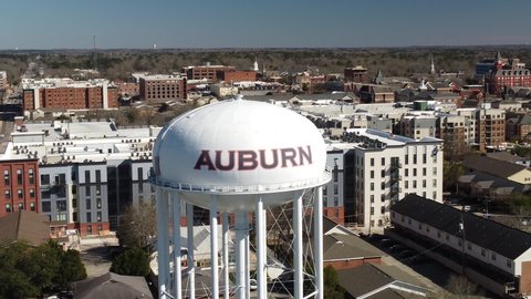 Auburn, AL - February 3, 2022 - Auburn University Tigers NCAA college campus