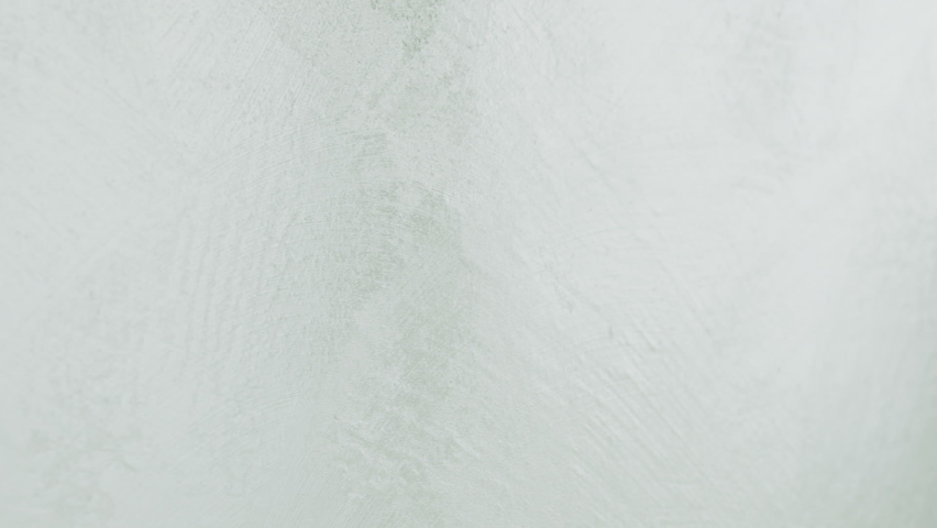 Slow motion closeup worker applying protective finish on a wall | Shutterstock HD Video #1087794937