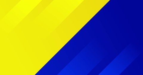 Yellow blue dynamic abstract background. Modern Ukraine. Ukrainian vector flag. Fresh business banner  breaking news, poster, banner. Fast moving 3d lines with soft shadow. Stop the war. Pray for us
