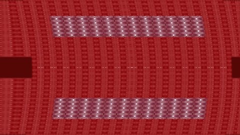 A background resembling a fabric made up of mosaics and rectangles, colored in garnet; red brown and silver. This bright decorative design is a reusable video.