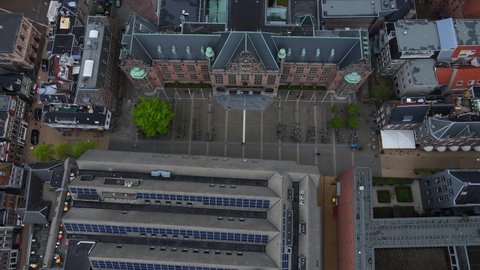 4K drone footage university of Groningen
