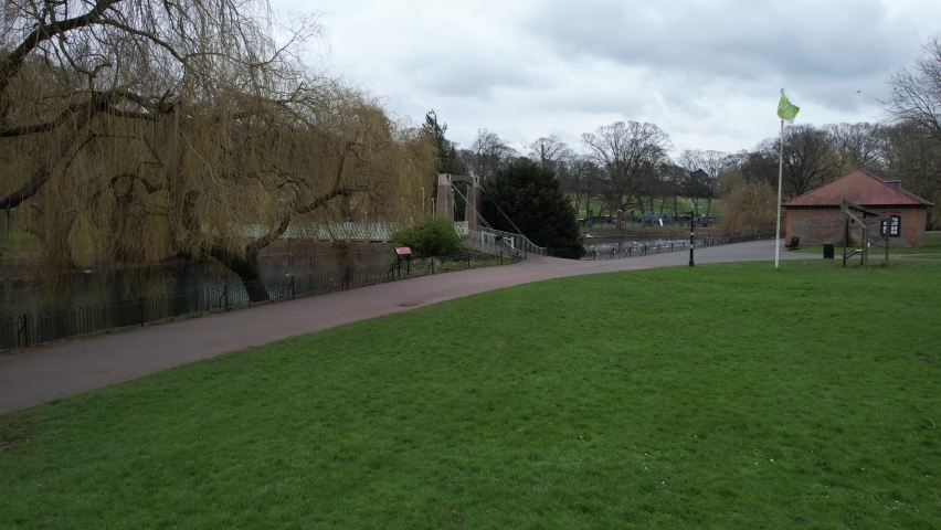 Gorgeous Aerial Tour of Wardown Park