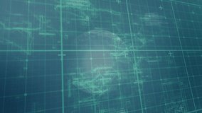 Animation of molecules over data processing on black background. global science, digital interface and data processing concept digitally generated video. - Powered by Shutterstock - Get 15% off with code: PIKWIZARD15