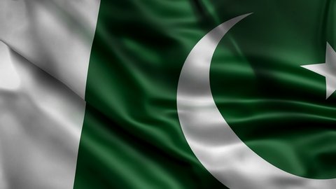 Flag of Pakistan, 4K Video Animation of Pakistani National Flag.