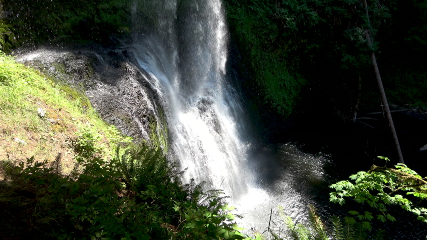The South Falls in the Silver Falls State Park, Oregon