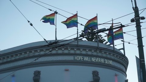 San Francisco Castro District Hope Will Never Be Silenced Pride LGTBQ