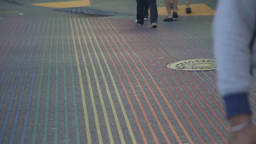 Rainbow Street San Francisco Castro District Pride LGTBQ California