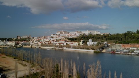 Coimbra view from other side of the river Ceira