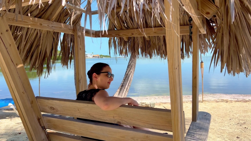 Enjoy the peace and quiet on a secluded Caribbean beach - travel photography