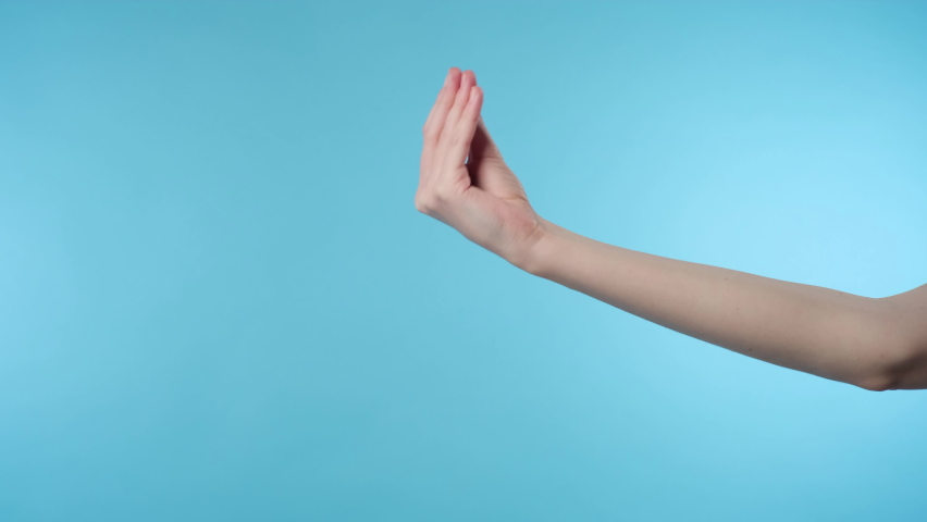 Italian gesture, fingers together, shaking | Shutterstock HD Video #1088029959