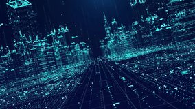 Particle digital holography technology urban architecture Street shuttle - Powered by Shutterstock - Get 15% off with code: PIKWIZARD15