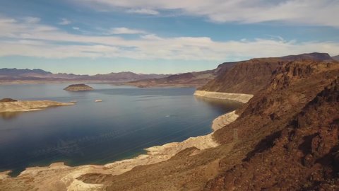 Panorama view of Lake Mead, Nevada