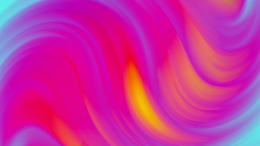 Pink soft fluid abstract animation background
