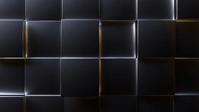 Black blocks with lights. Computer generated 3d render - Powered by Shutterstock - Get 15% off with code: PIKWIZARD15