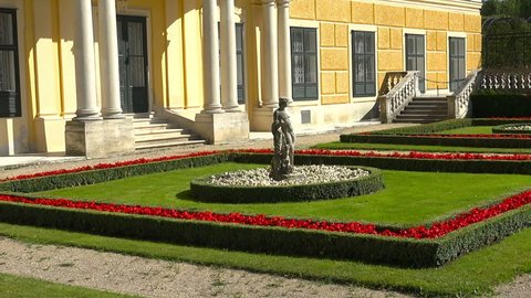 VIENNA, AUSTRIA - SUMMER, 2017: Schonbrunn Palace. Vienna, Austria.
