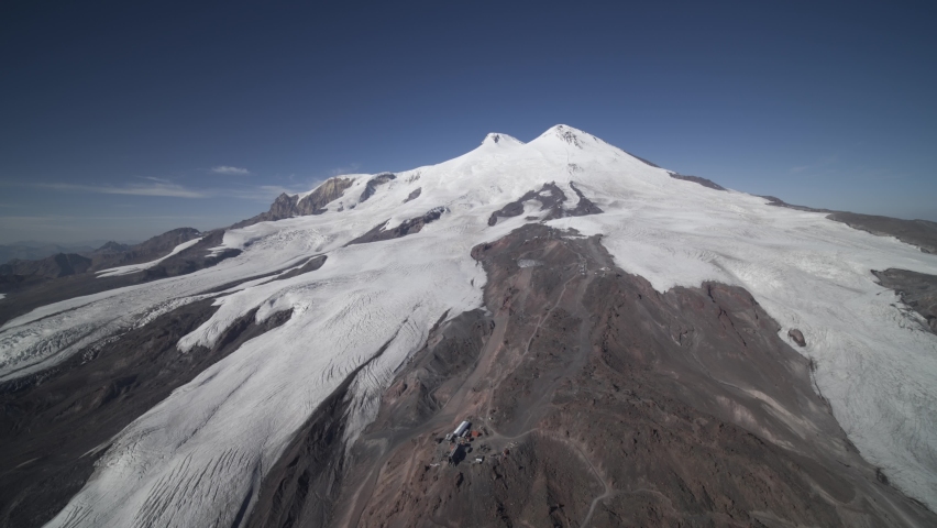 Mount Elbrus. Is the highest and most prominent peak in Russia and Europe. It is situated in the western part of the Caucasus and is the highest peak of the Caucasus Mountains.