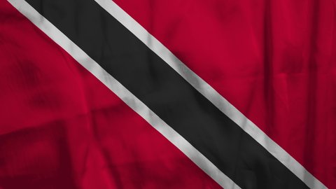 Flag of Trinidad and Tobago. High quality 4K resolution.